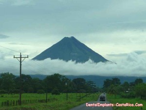 Beautiful Volcano in Costa Rica