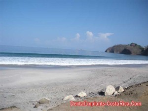 A pristine beach in Costa Rica